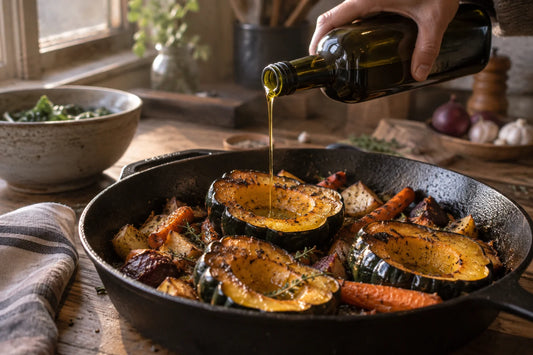 Can You Cook with Extra Virgin Olive Oil at High Heat? Smoke Point, Science, and Fall Roasting Tips
