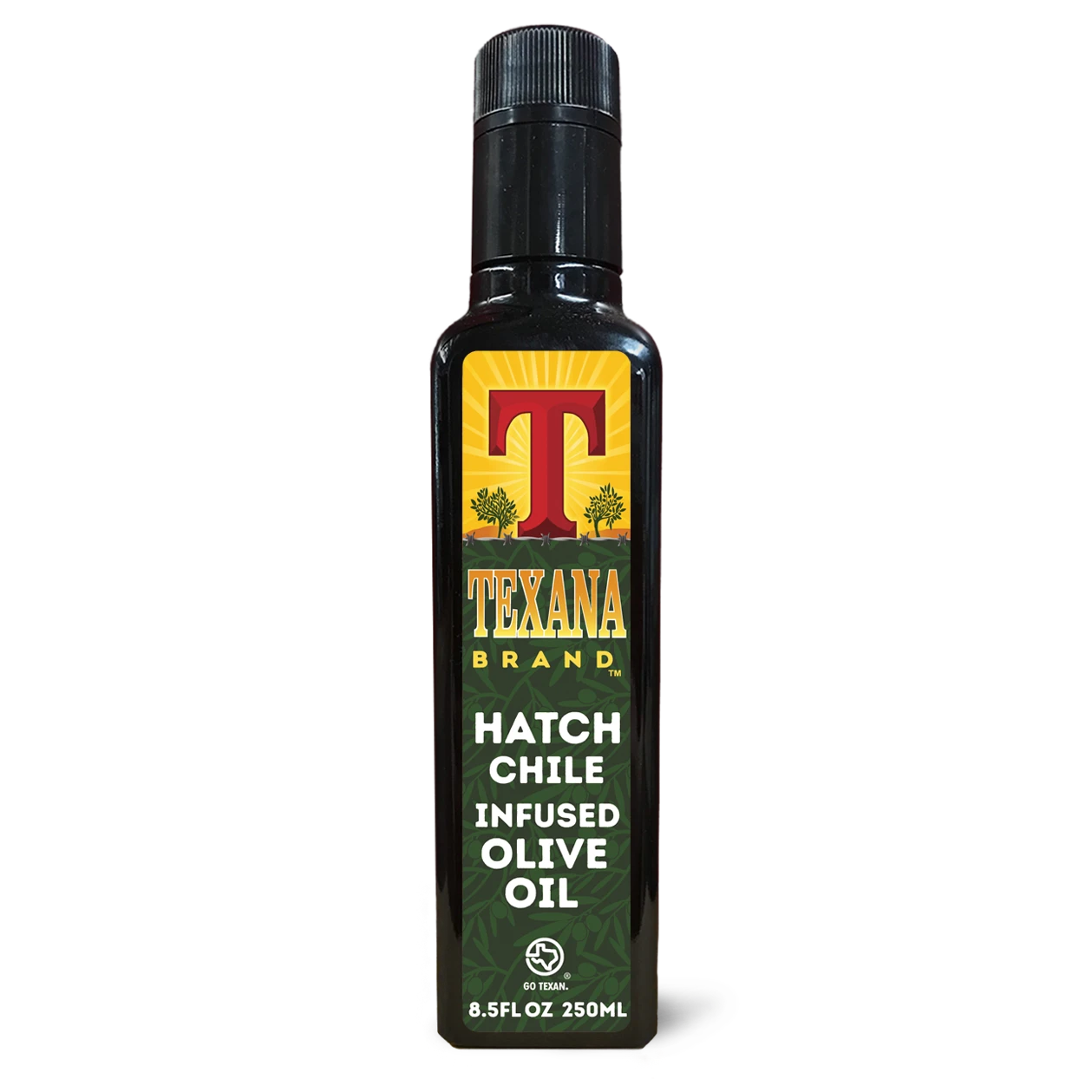 Texana Brand Hatch Chile Infused Olive Oil, 250ml (8.5fl oz)
