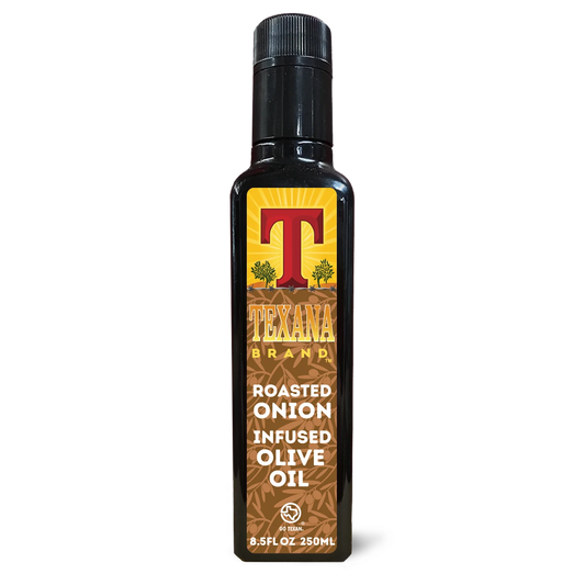 Texana Brand Roasted Onion Infused Olive Oil, 250ml (8.5fl oz)