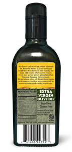 500ml eco friendly non gmo vegan gluten free Texana Brands Extra Virgin Olive Oil