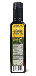 250 ml eco friendly non gmo vegan gluten free Texana Brands Extra Virgin Olive Oil 